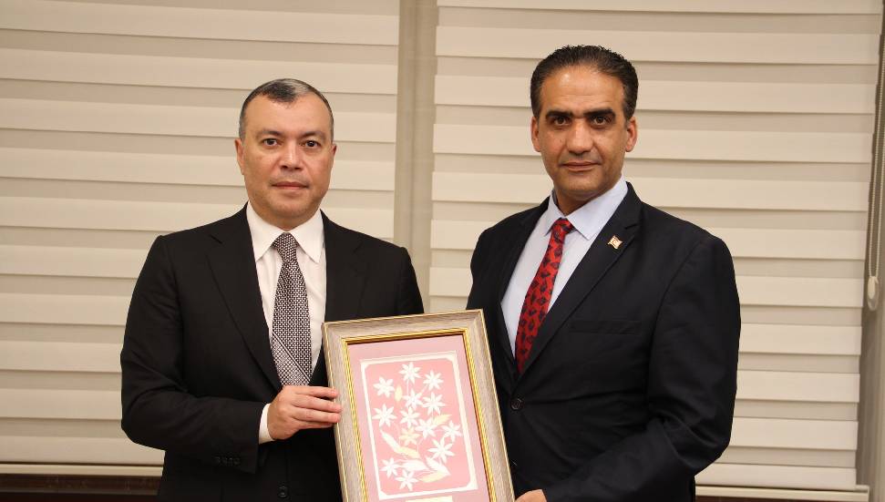 Министр ТРСК Гардианоғлу встретился с министром труда и социальной защиты Азербайджана Бабаевым