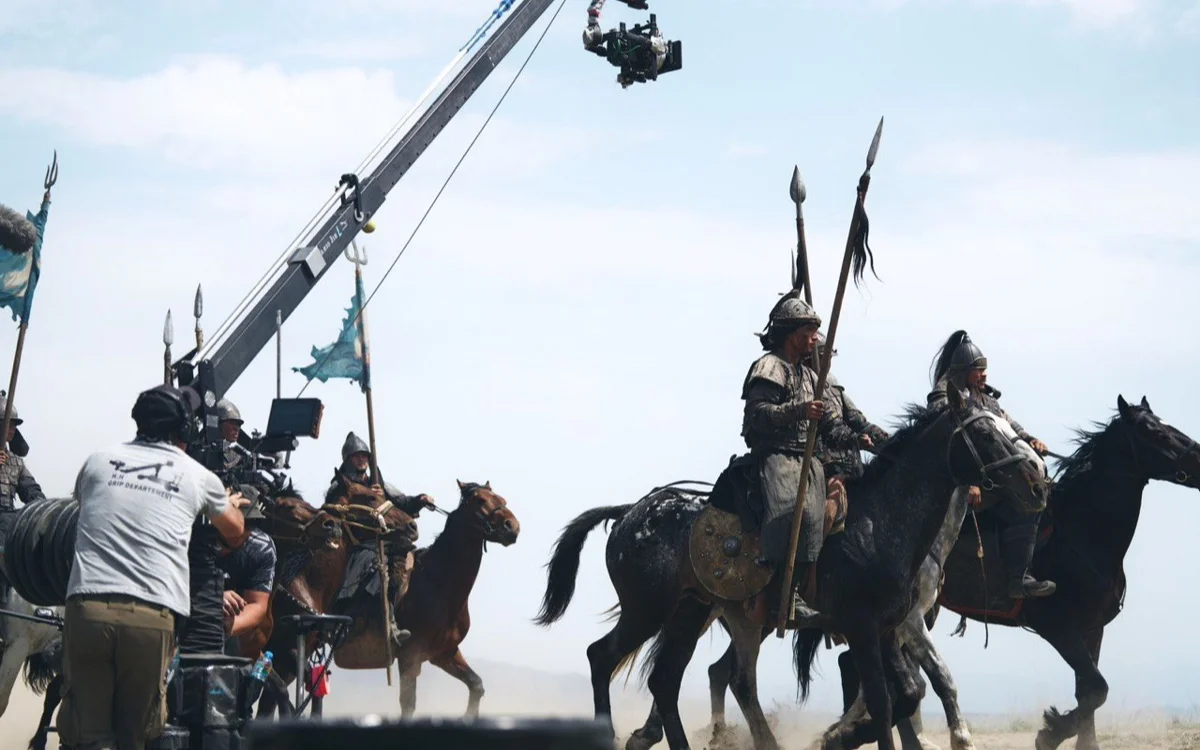 Kazakistan’da “Altın İmparatorluk” Dizisinin Çekimleri Sona Yaklaşıyor